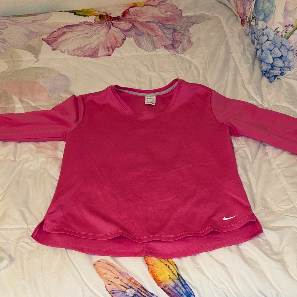 Nike Fuchsia Long Sleeve Top